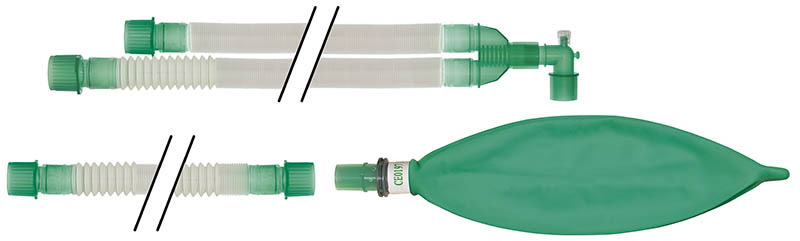 Circuit anestezie cu balon de ventilatie